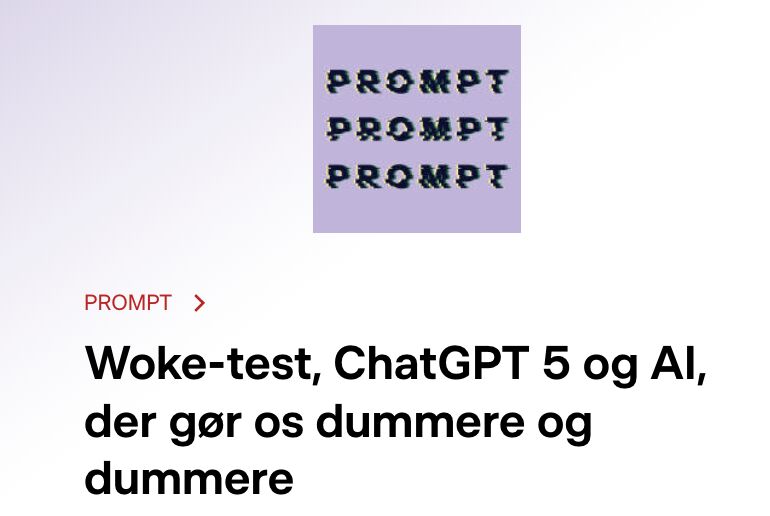 DR: Generativ AI hæmmer kritisk tænkning