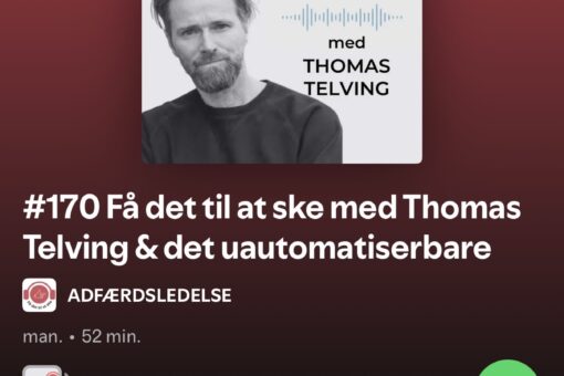 Screenshot Et klart sprog for, hvad Thomas mener med det uautomatiserbare: menneskelig bevidsthed, tid og opmærksomhed – ressourcer, der er begrænsede, betydningsfulde og derfor ikke kan erstattes af en chatbot.